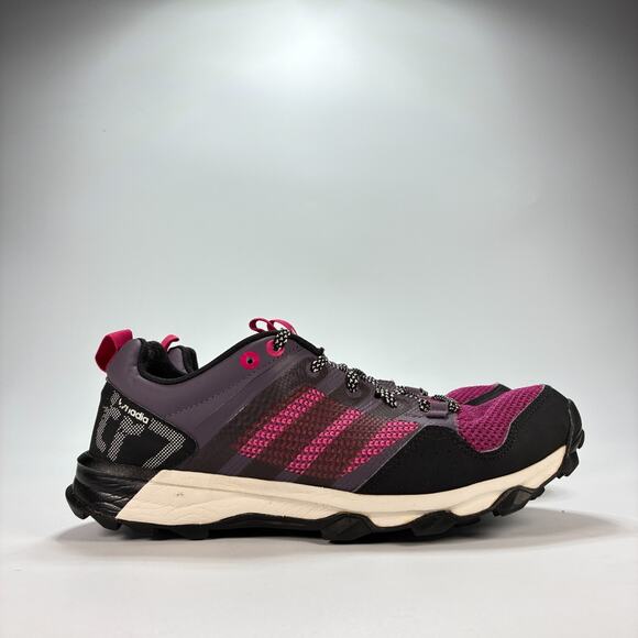 Adidas Kanadia TR 7 Purple Pink Outdoor Trail Running Shoes AQ4813 Womens Sz 7.5 - Picture 1 of 12